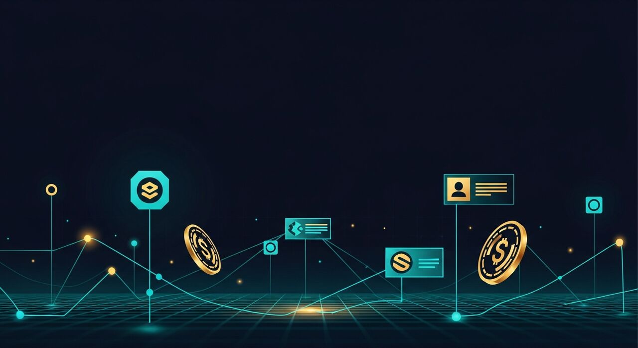 Illustration for crypto investing