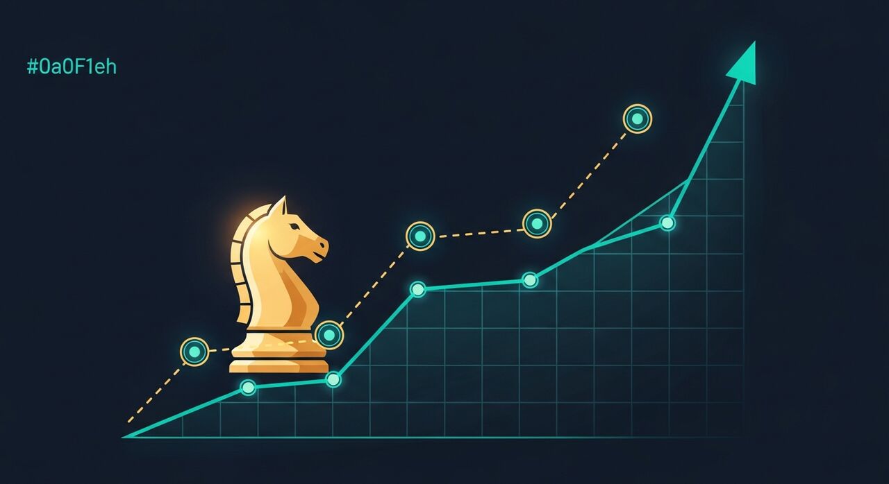 Illustration for dollar cost averaging
